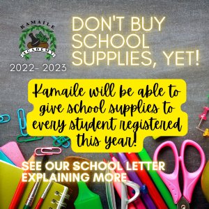 Free School Supplies for All Kamaile Students!